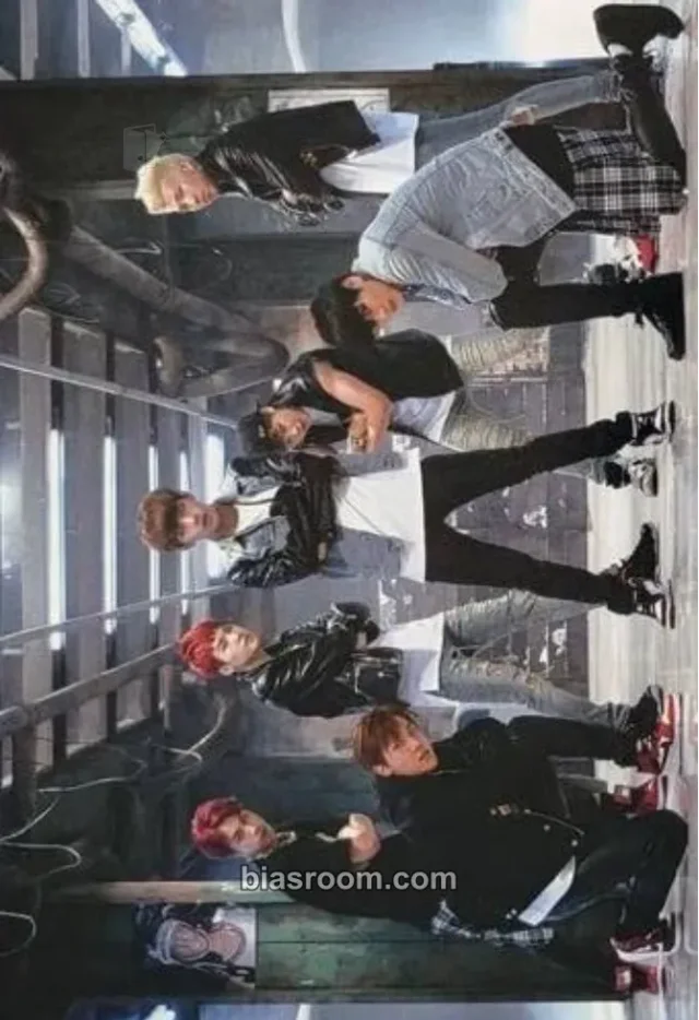 BTS - Dark & Wild (Japanese Ver.) Album hmv postcard japanese edition