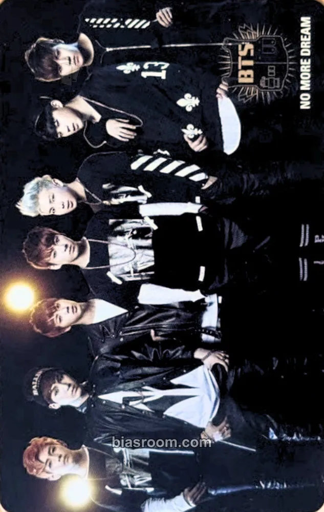 No More Dream (Japanese Ver.) Photocard - BTS - BTS K-pop photocard