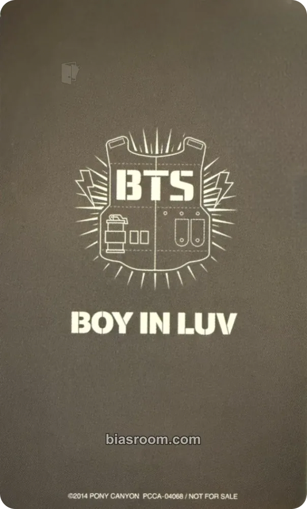 Jungkook Boy in Luv (Japanese Ver.) トレカ - BTS | Bias Room