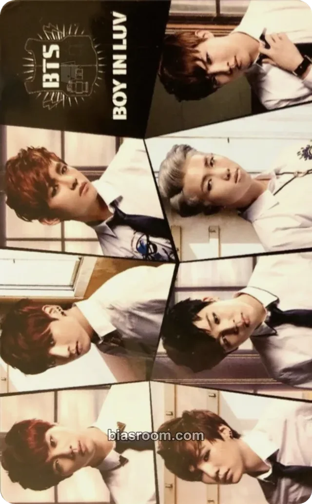 BTS Boy in Luv (Japanese Ver.) K-pop photocard