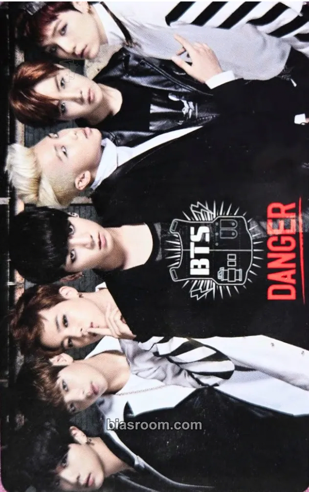 Danger (Japanese Ver.) Photocard - BTS - BTS K-pop photocard