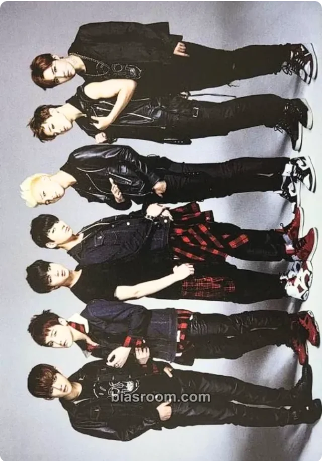 BTS - Danger (Japanese Ver.) Album hmv postcard