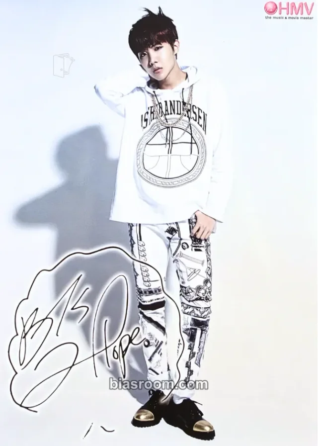 BTS - J-HOPE - Wake Up Album hmv postcard