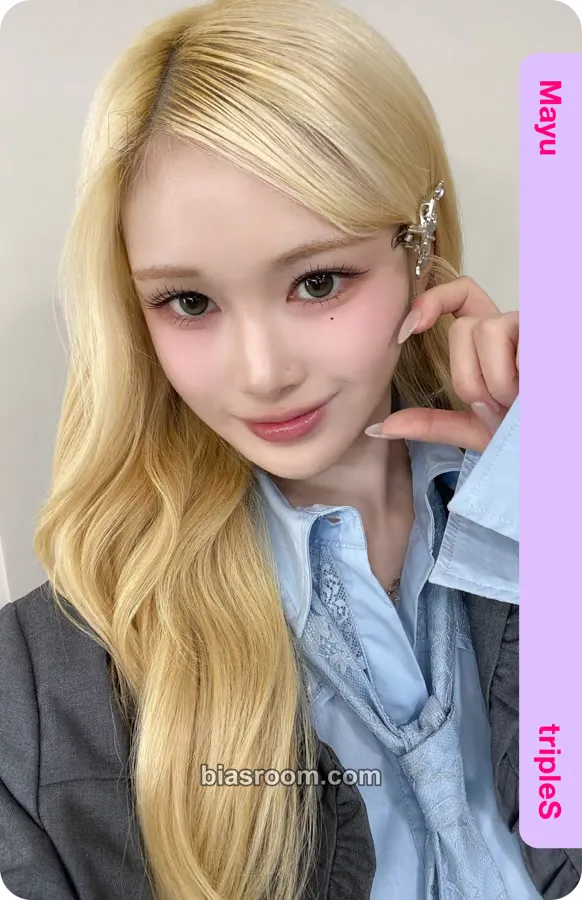 Mayu SecretHimitsuBimil Photocard - tripleS - tripleS K-pop photocard