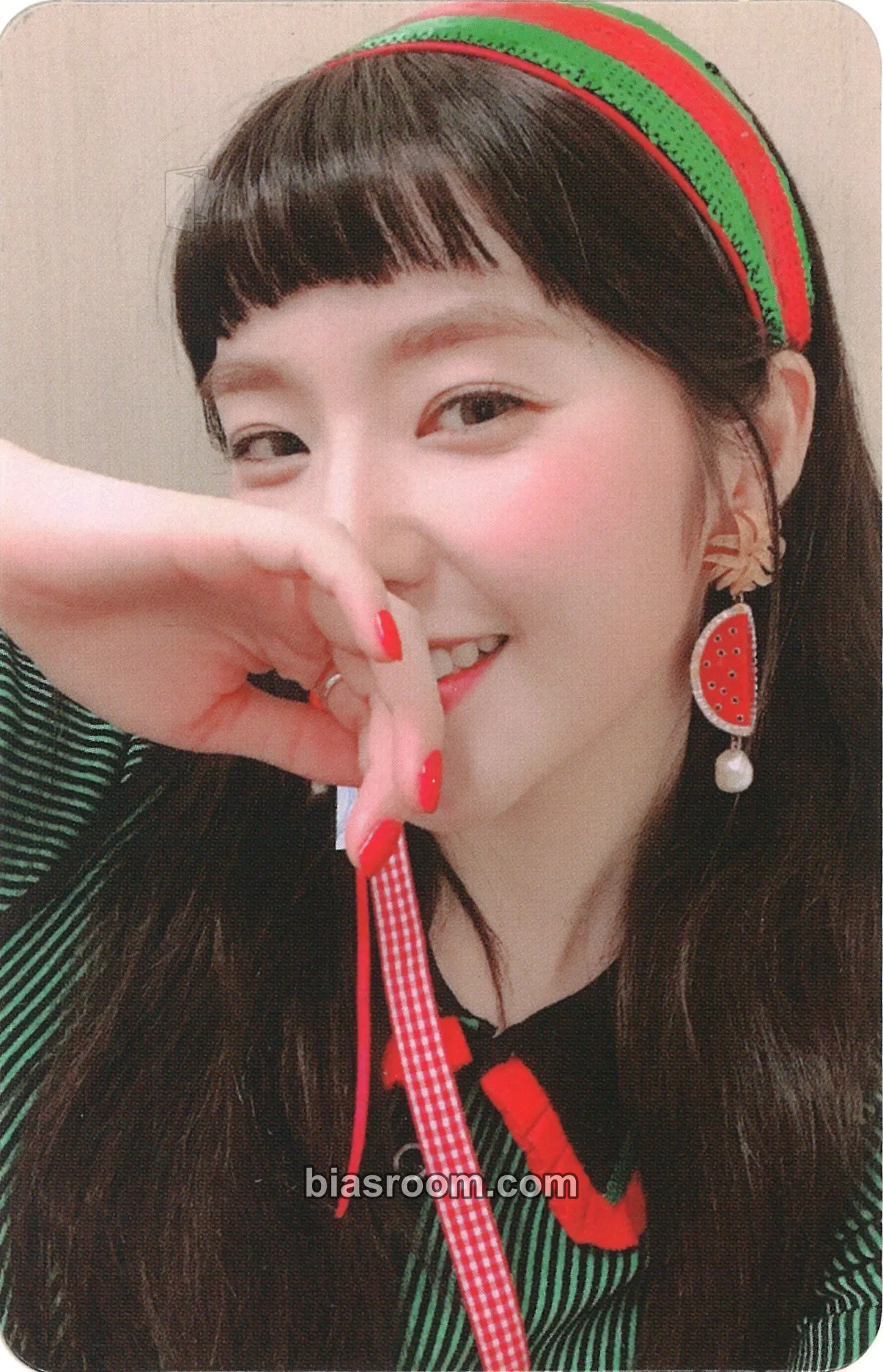 Irene The Red Summer Photocard - Red Velvet - Red Velvet K-pop photocard