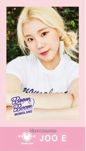 JooE Bboom Bboom Photocard - MOMOLAND - MOMOLAND K-pop photocard