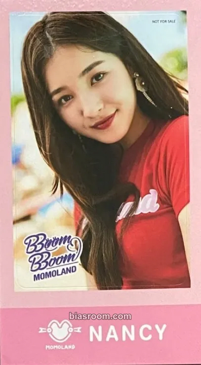 Nancy Bboom Bboom Photocard - MOMOLAND - MOMOLAND K-pop photocard