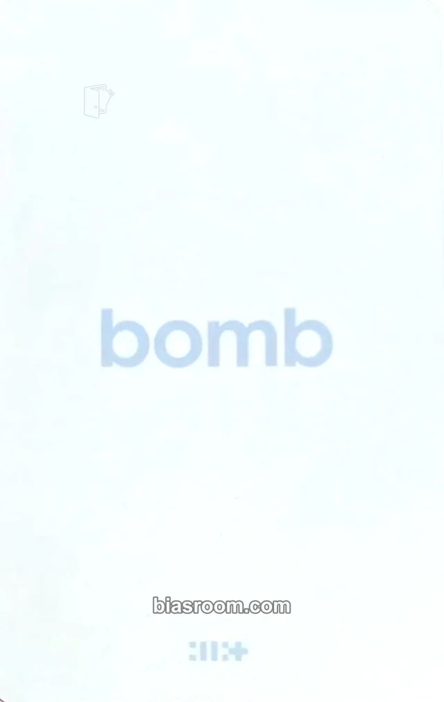 ILLIT - WONHEE - bomb Album weverse albums ver. album photocard back