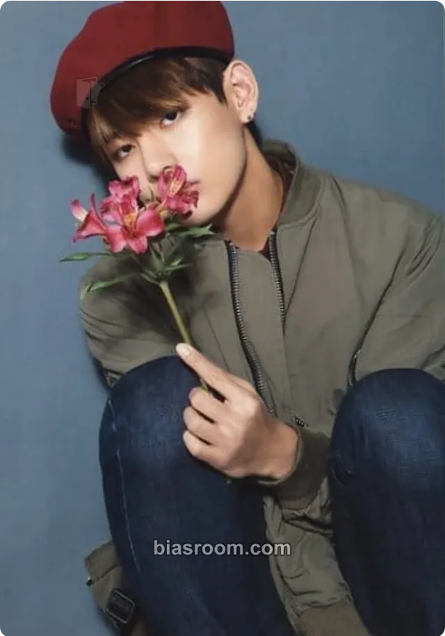 V BTS I Need U K-pop photocard