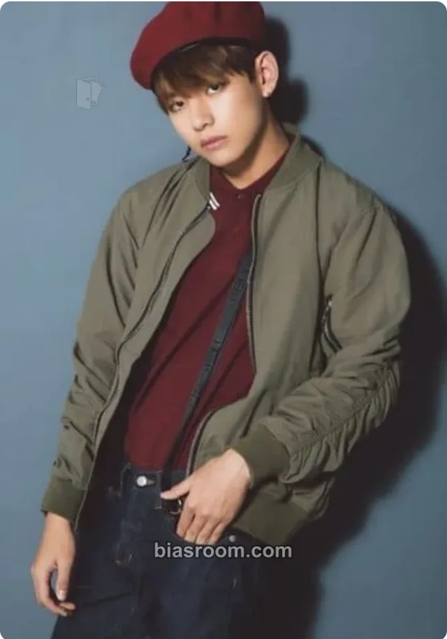V BTS I Need U K-pop photocard