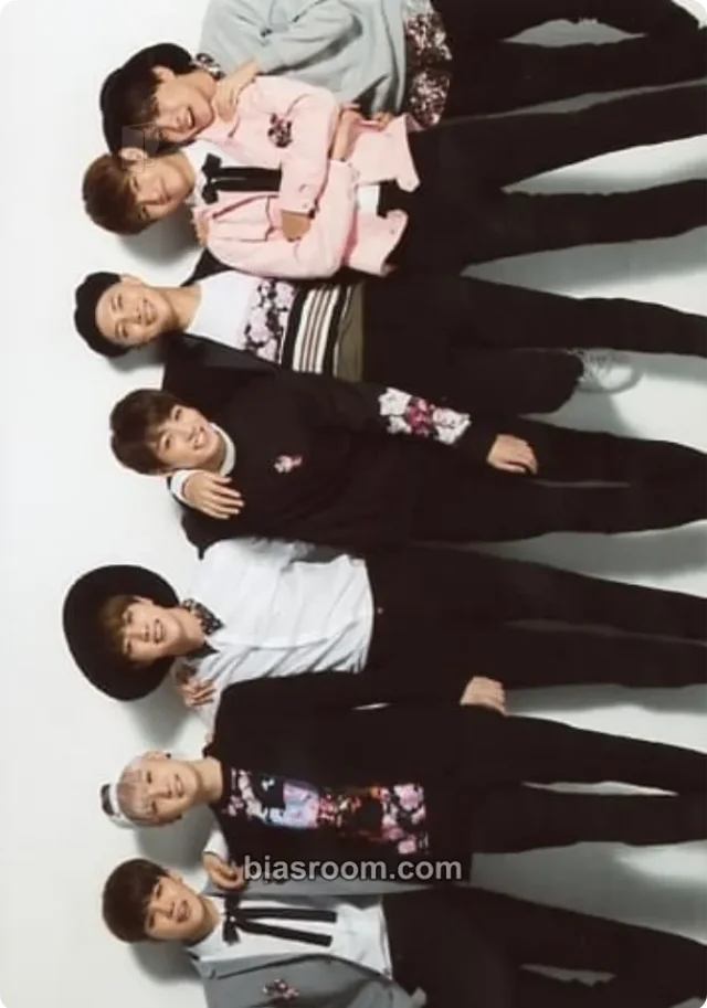 BTS I Need U K-pop photocard