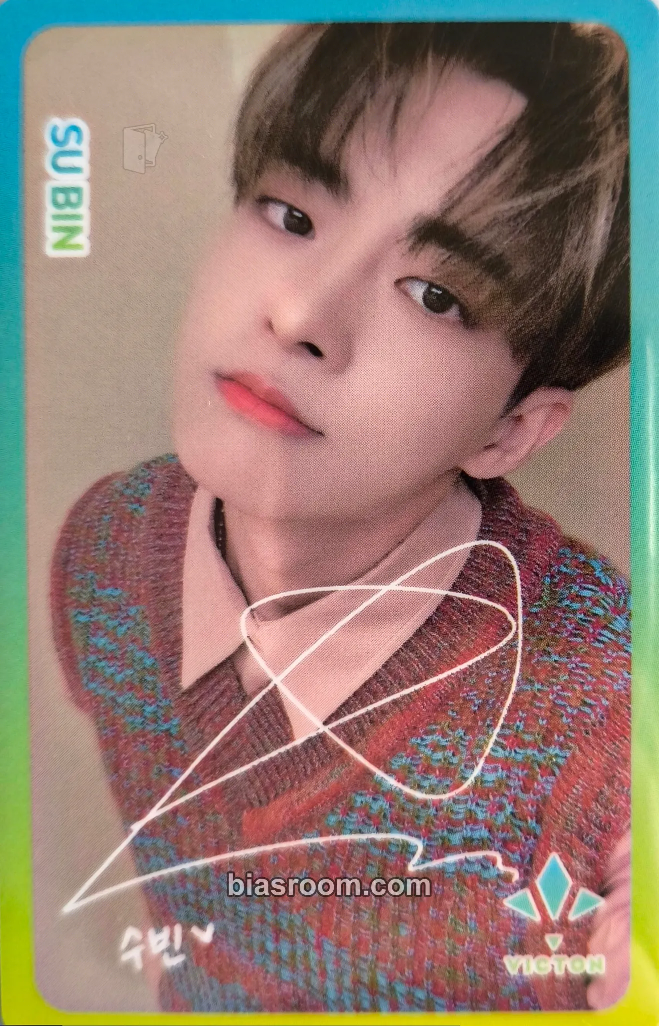 Subin COEX Food Week Photocard - VICTON - VICTON K-pop photocard