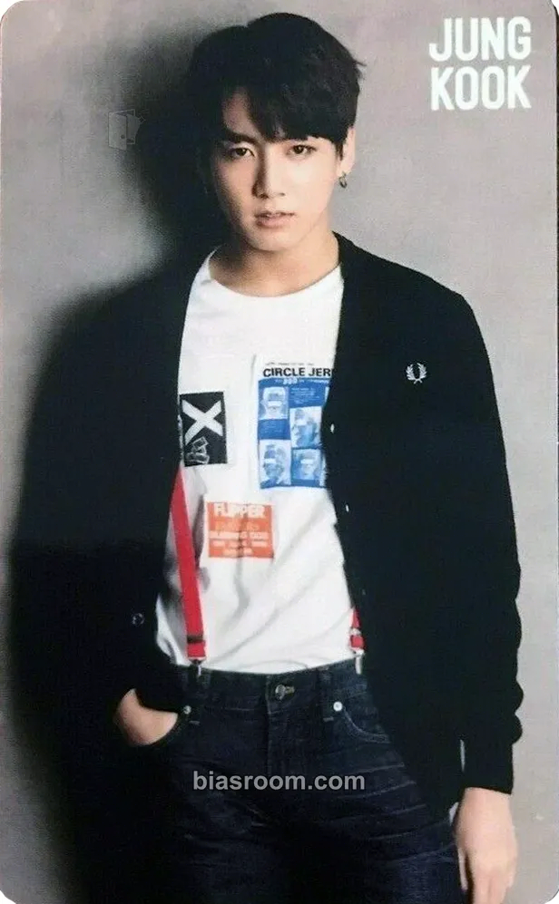 Jungkook RUN Photocard - BTS - BTS K-pop photocard