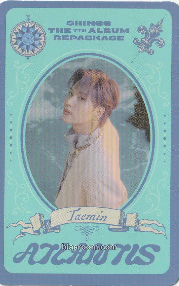 Taemin Atlantis - The 7th Album Repackage Photocard - SHINee - SHINee K-pop photocard