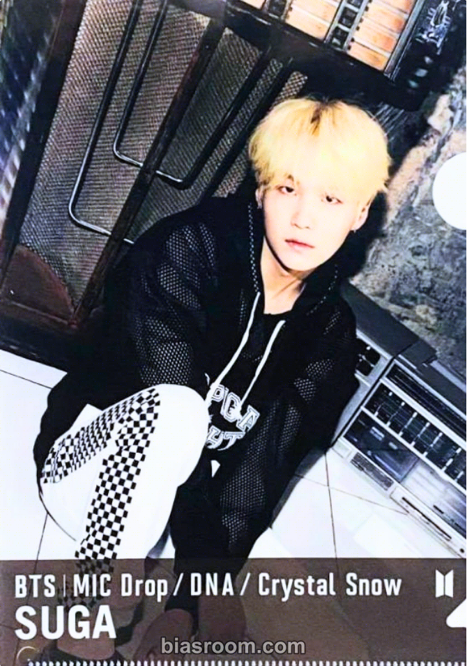 SUGA MIC Drop / DNA / Crystal Snow Photocard - BTS - BTS K-pop photocard