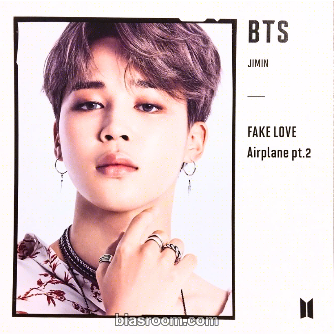 Jimin Fake Love / Airplane Pt. 2 Photocard - BTS - BTS K-pop photocard