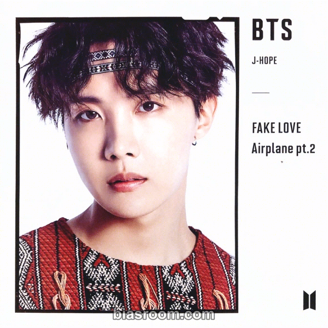 j-hope Fake Love / Airplane Pt. 2 Photocard - BTS - BTS K-pop photocard