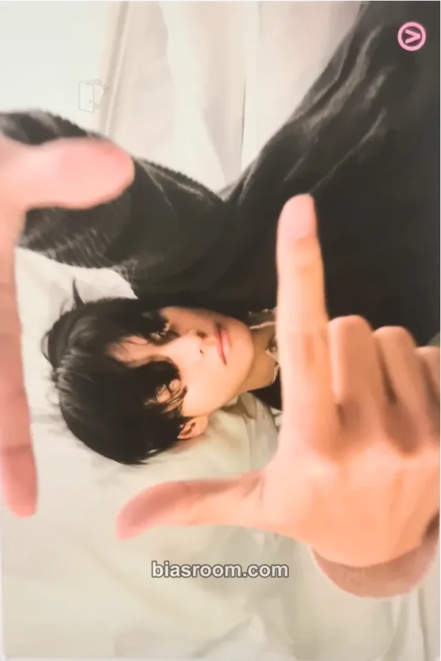 BTS - V - FRI(END)S Album merch postcard