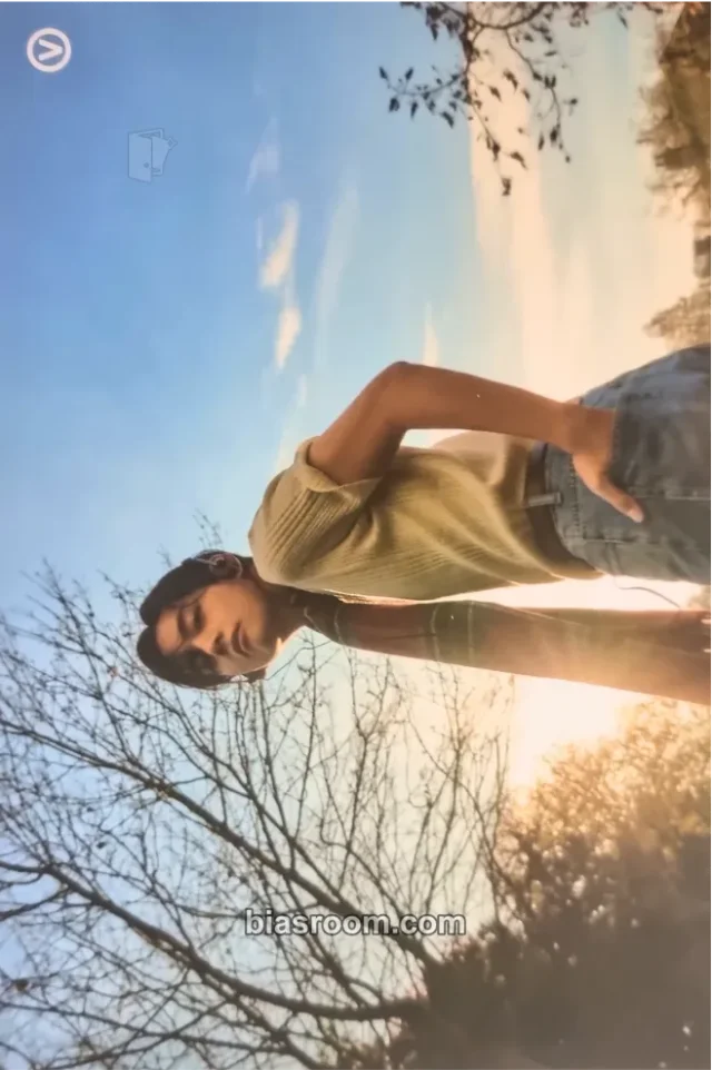 BTS - V - FRI(END)S Album merch postcard