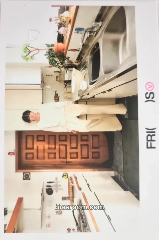 BTS - V - FRI(END)S Album merch postcard