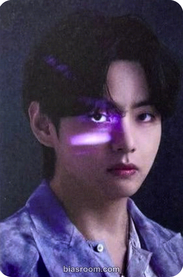 V Proof Photocard - BTS - BTS K-pop photocard