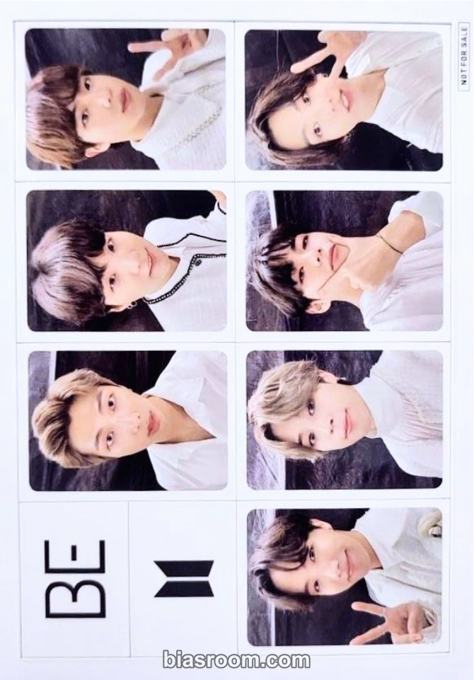 BE Photocard - BTS - BTS K-pop photocard