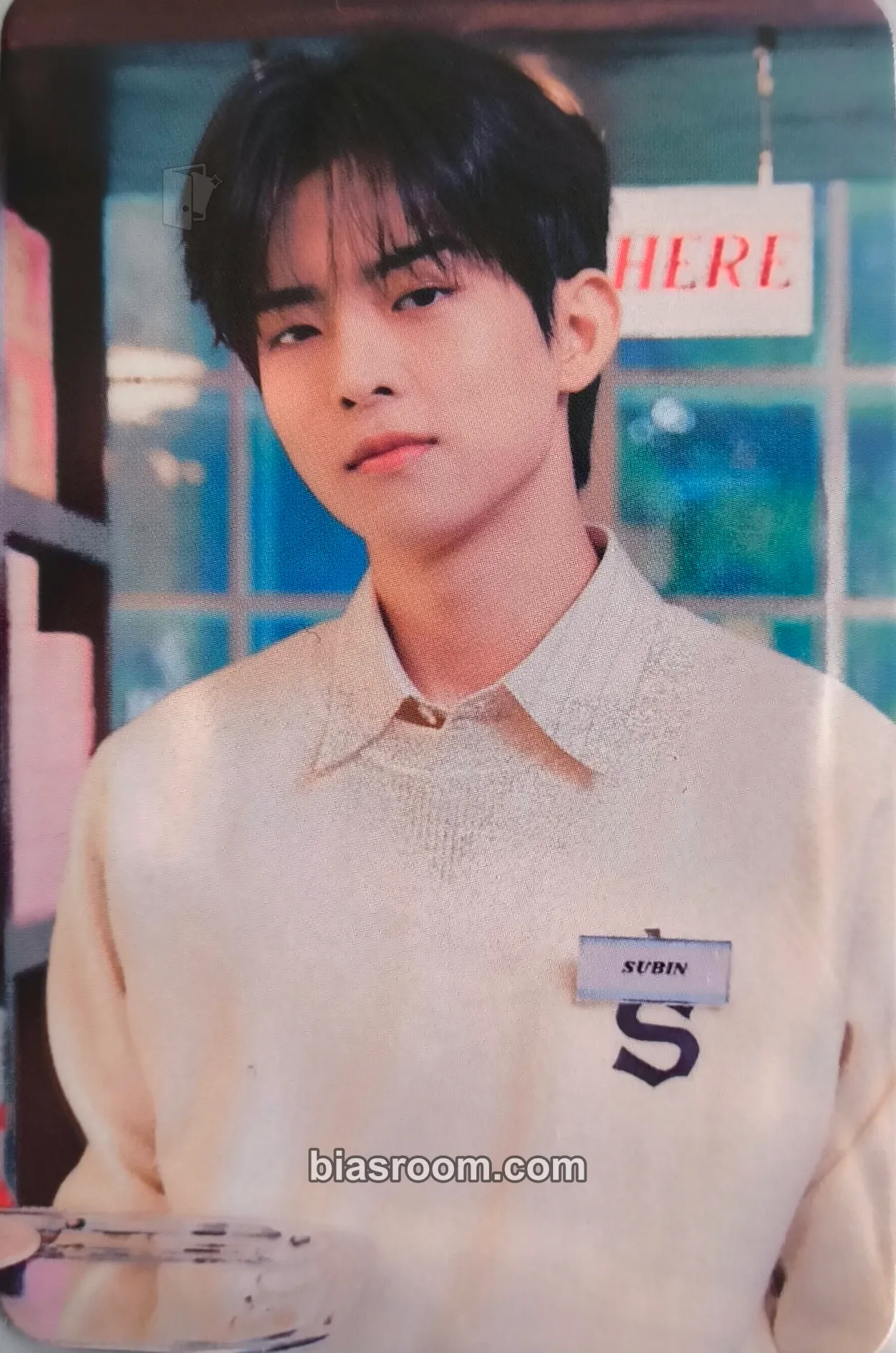 Subin Welcome To VICTON'S CAFÉ - 6th Anniversary Café Photocard - VICTON - VICTON K-pop photocard