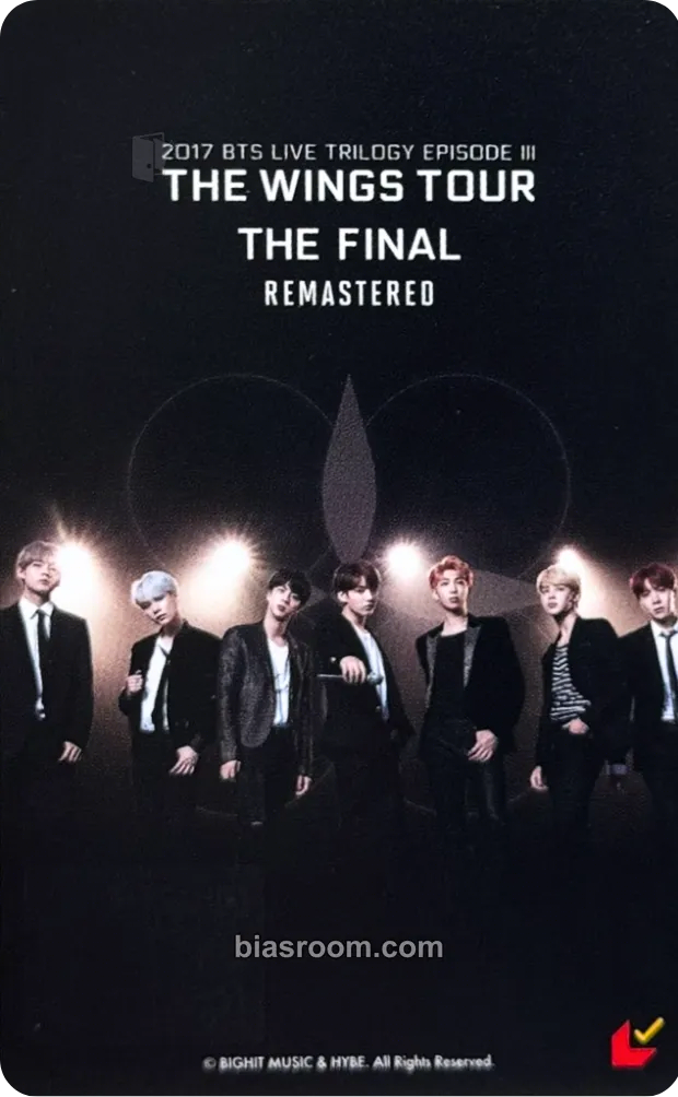 BTS Movie Weeks Photocard - BTS - BTS K-pop photocard