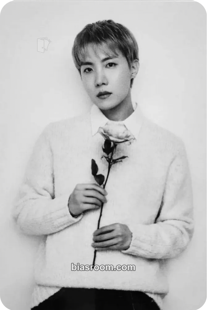 j-hope MONOCHROME Photocard - BTS - BTS K-pop photocard