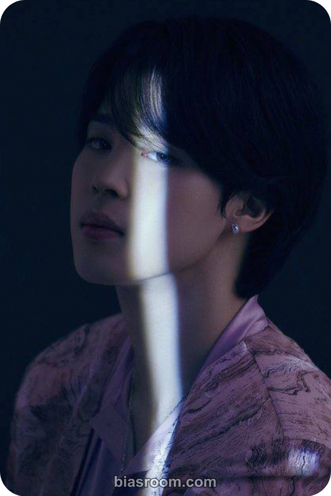 Jimin MONOCHROME Photocard - BTS - BTS K-pop photocard