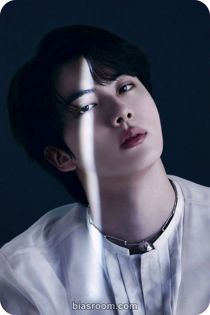 Jin MONOCHROME Photocard - BTS - BTS K-pop photocard