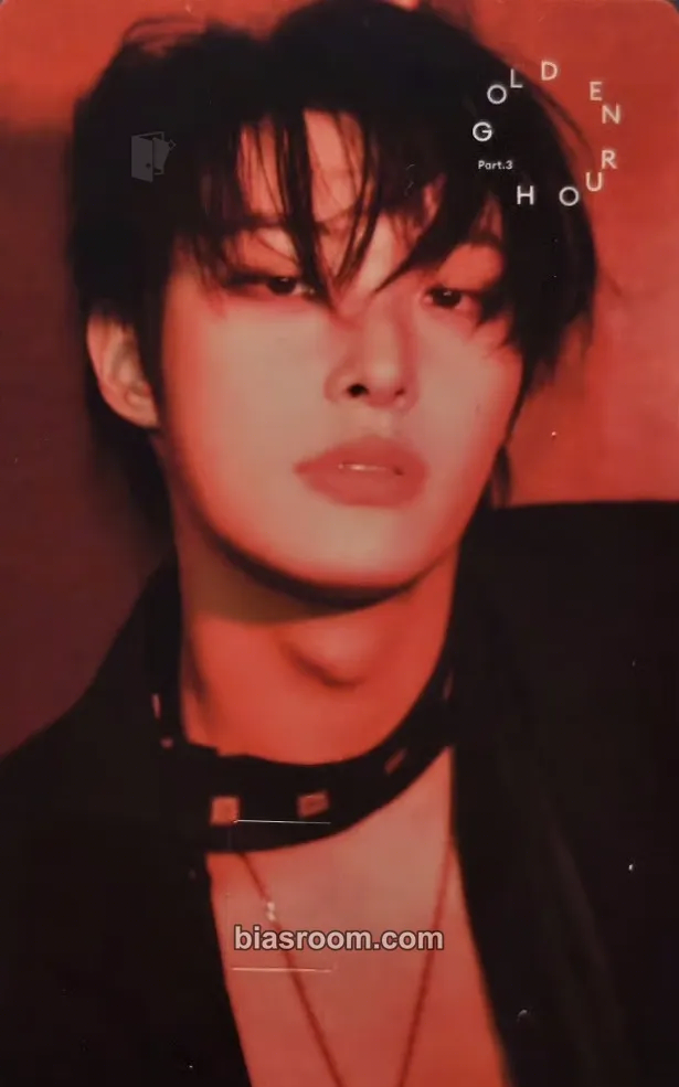 Mingi GOLDEN HOUR : Part.3 Photocard - ATEEZ - ATEEZ K-pop photocard