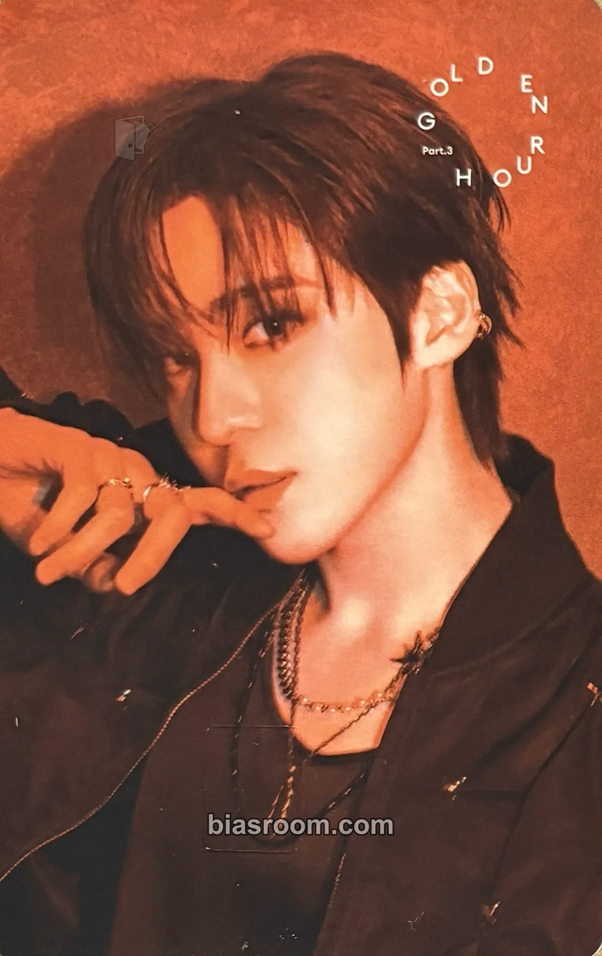 Yunho GOLDEN HOUR : Part.3 Photocard - ATEEZ - ATEEZ K-pop photocard