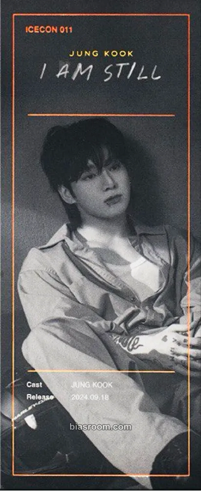 Jungkook I AM STILL Photocard - BTS - BTS K-pop photocard