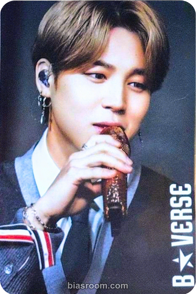 Jimin B★VERSE Exhibition Photocard - BTS - BTS K-pop photocard
