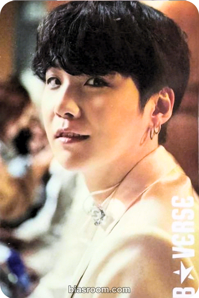 SUGA B★VERSE Exhibition Photocard - BTS - BTS K-pop photocard