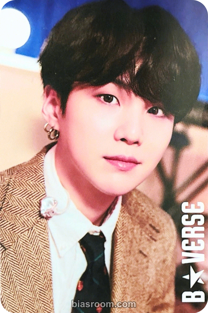 SUGA B★VERSE Exhibition Photocard - BTS - BTS K-pop photocard