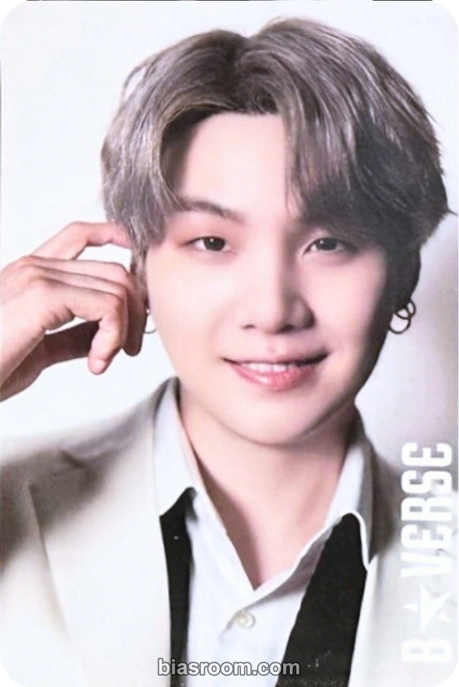 SUGA B★VERSE Exhibition Photocard - BTS - BTS K-pop photocard