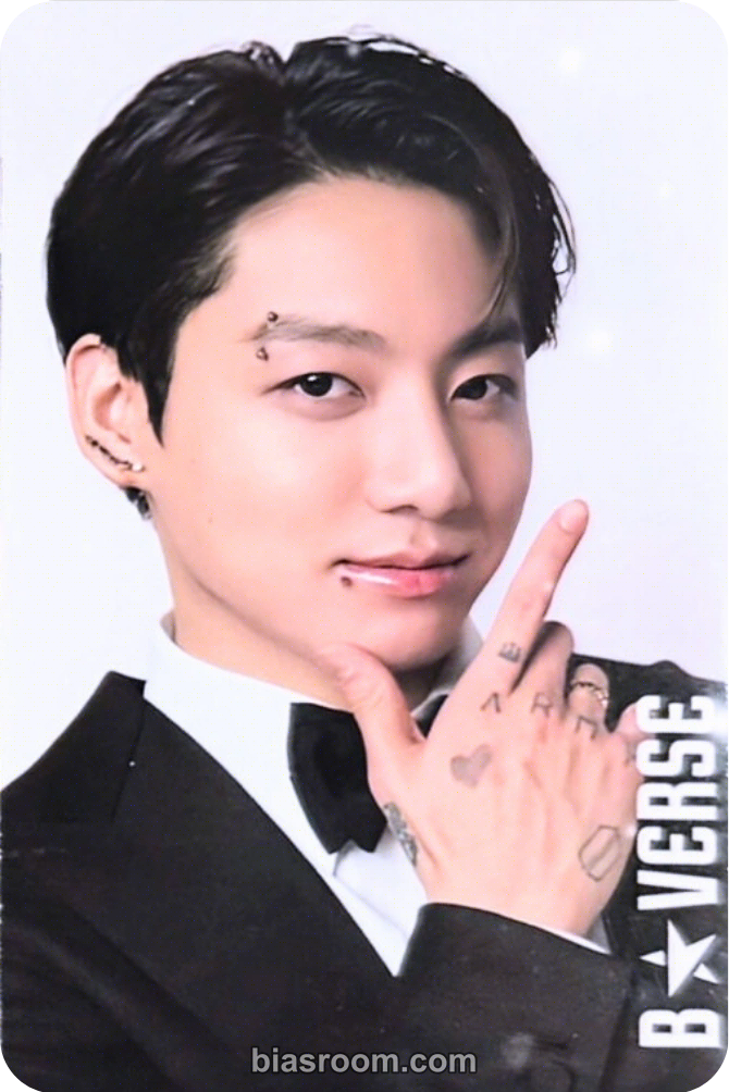 Jungkook B★VERSE Exhibition Photocard - BTS - BTS K-pop photocard