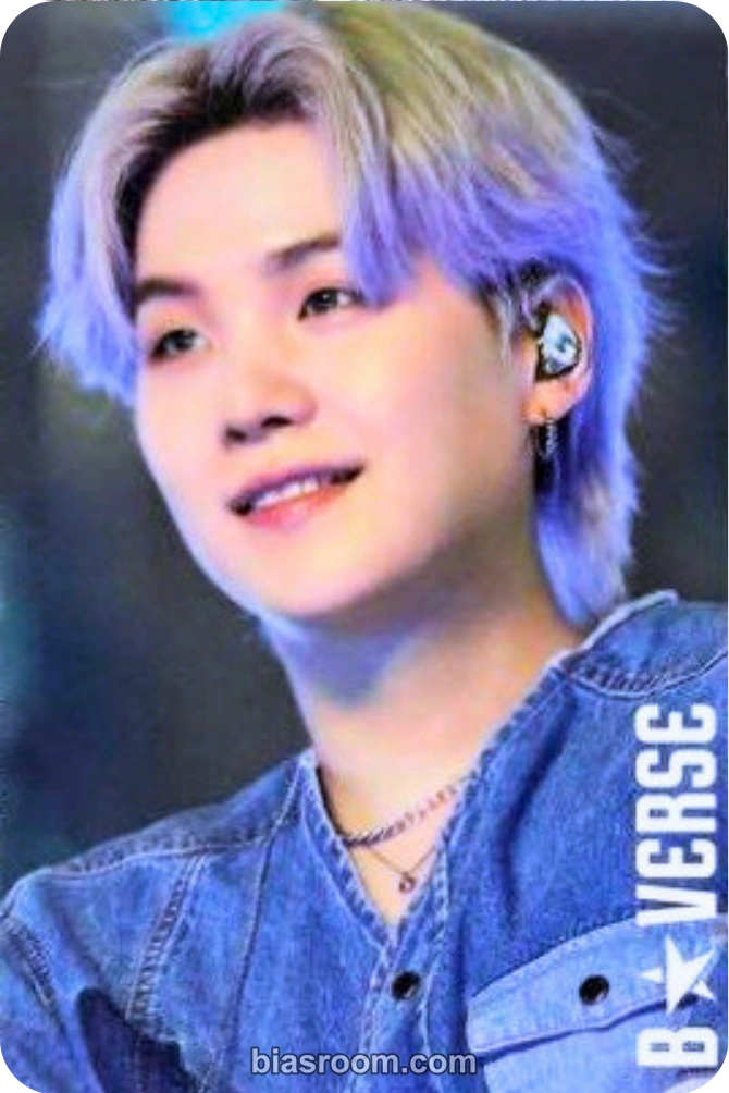 SUGA B★VERSE Exhibition Photocard - BTS - BTS K-pop photocard