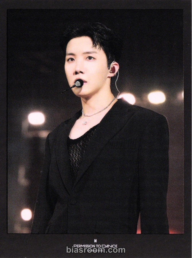 j-hope Permission To Dance On Stage - Seoul Photocard - BTS - BTS K-pop photocard