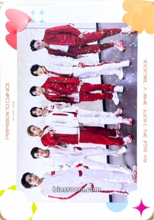 BTS - Other weverse japan pre-order benefit hologram postcard photo frame
