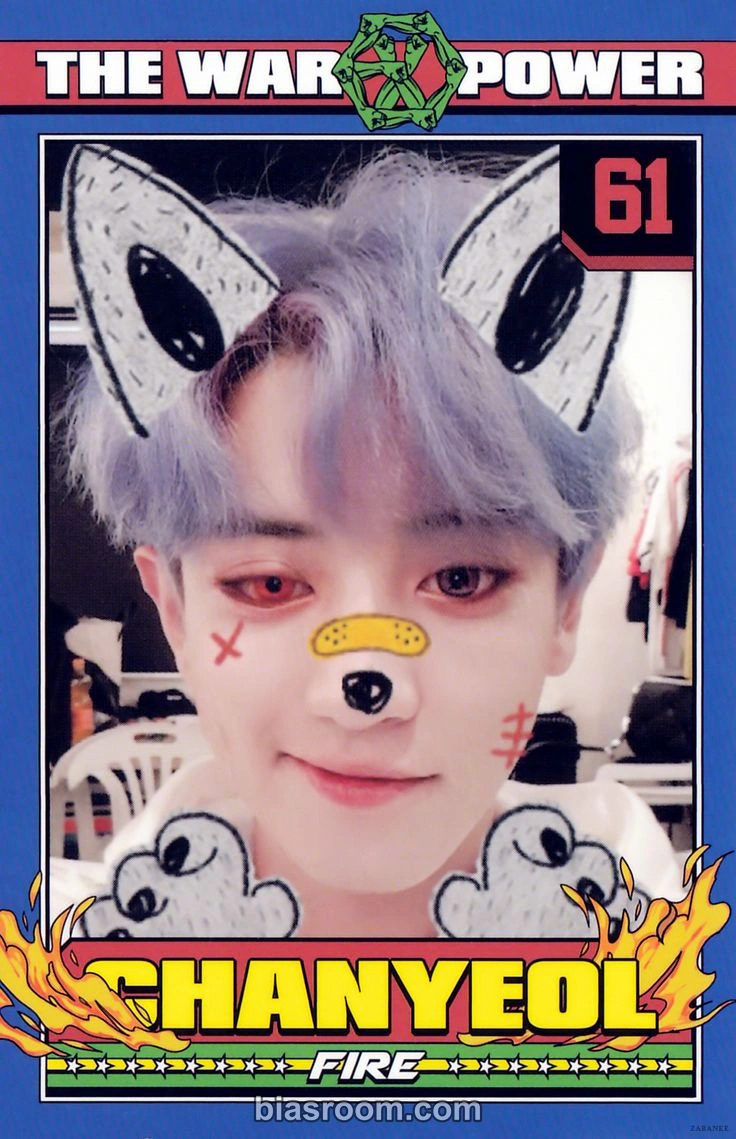 Chanyeol The War: The Power of Music Photocard - EXO - EXO K-pop photocard