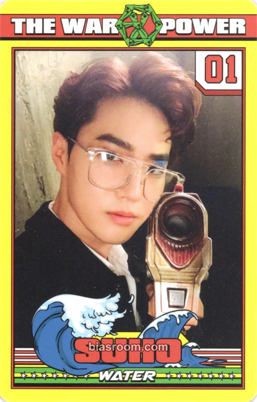 Suho The War: The Power of Music Photocard - EXO - EXO K-pop photocard