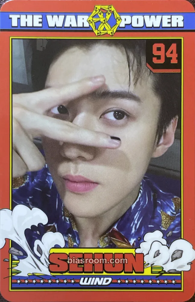 Sehun The War: The Power of Music Photocard - EXO - EXO K-pop photocard