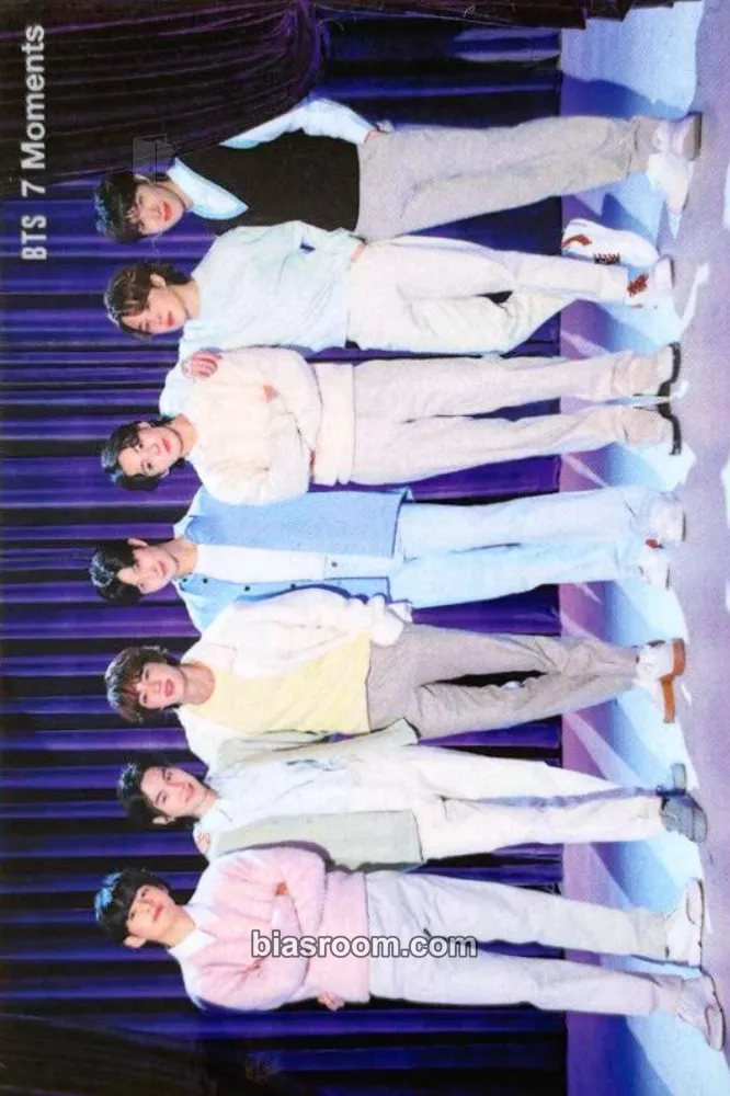 BTS 7 Moments Photocard - BTS - BTS K-pop photocard