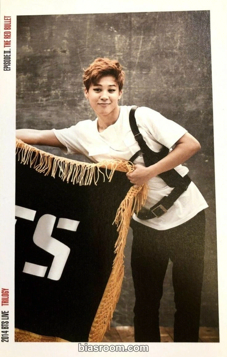 Jimin BTS Live Trilogy Episode II: The Red Bullet Photocard - BTS - BTS K-pop photocard