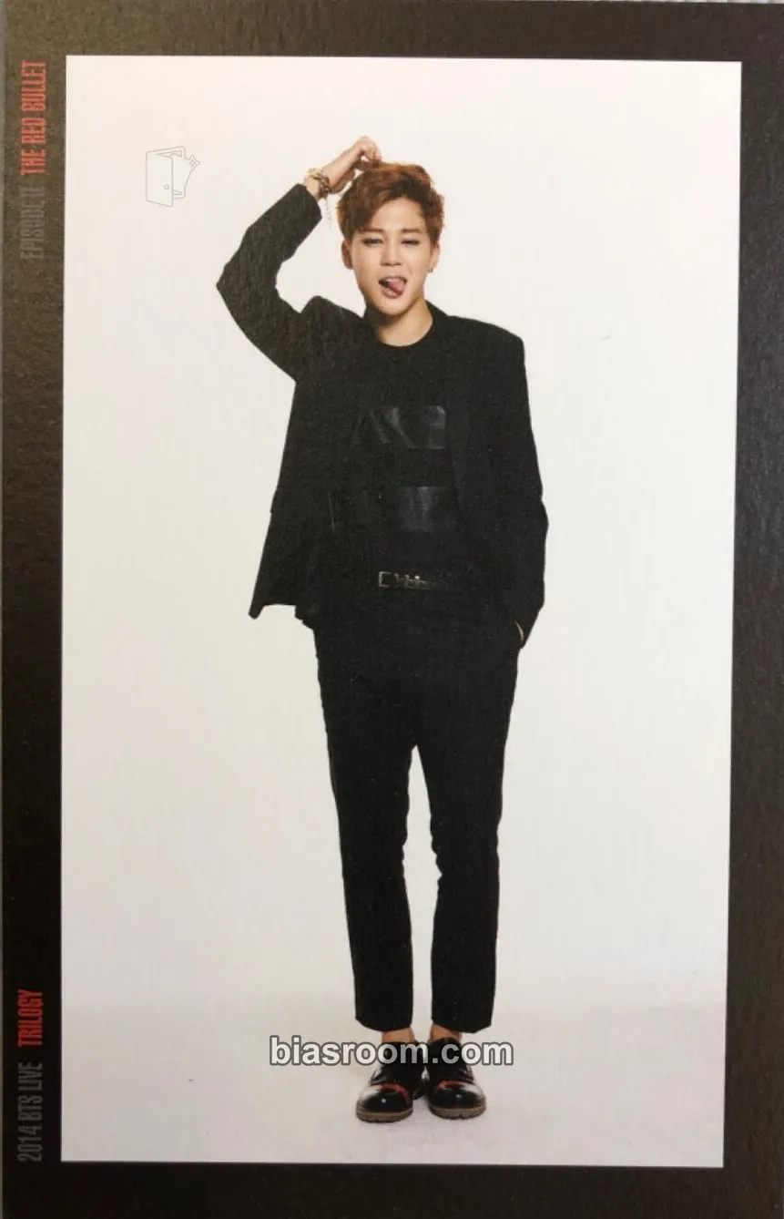 Jimin BTS Live Trilogy Episode II: The Red Bullet Photocard - BTS - BTS K-pop photocard