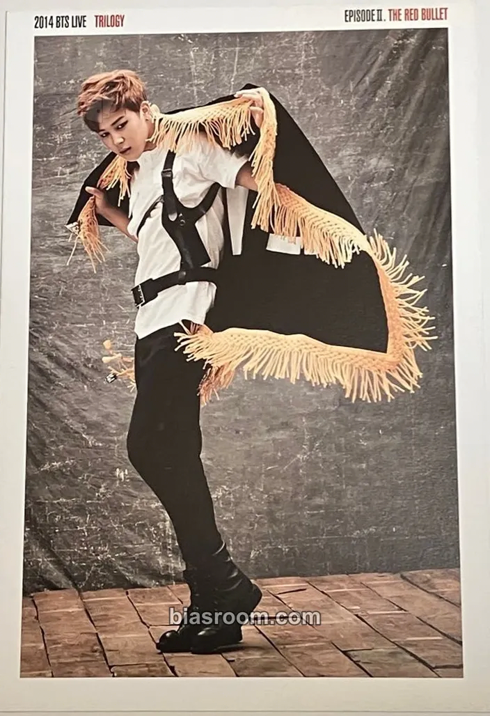 Jimin BTS Live Trilogy Episode II: The Red Bullet Photocard - BTS - BTS K-pop photocard