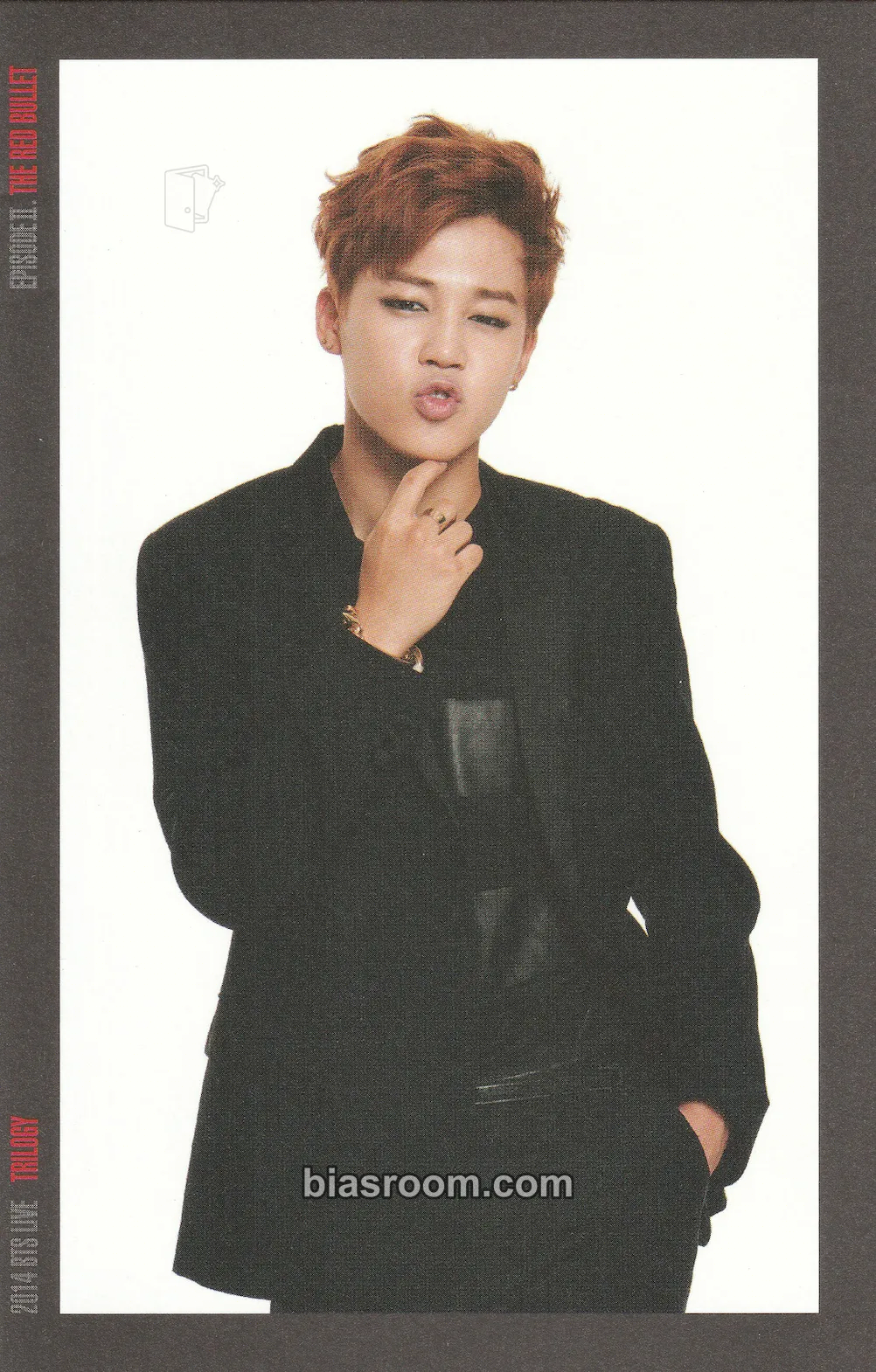 Jimin BTS Live Trilogy Episode II: The Red Bullet Photocard - BTS - BTS K-pop photocard